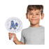 FLIPSIDE PRODUCTS 10036 Dry Erase Paddle, 9" x 5", White Surface, 12/Pack