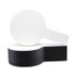 FLIPSIDE PRODUCTS 10036 Dry Erase Paddle, 9" x 5", White Surface, 12/Pack