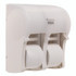 GEORGIA PACIFIC Professional 56747A Compact Quad Vertical Four-Roll Coreless Tissue Dispenser, 12.06 x 8 x 14.44, White