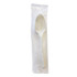 BOARDWALK SPOONMWPPIW Mediumweight Wrapped Polystyrene Cutlery, Teaspoon, White, 1,000/Carton