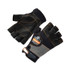 TENACIOUS HOLDINGS, INC. ergodyne® 17784 ProFlex 901 Half-Finger Leather Impact Gloves, EN388: 3122X, Large, Black, Pair
