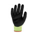 TENACIOUS HOLDINGS, INC. ergodyne® 17914 ProFlex 7141 ANSI A4 DIR Nitrile-Coated CR Gloves, EN388: 4X42DP, 9" Long, Large, Lime, Pair