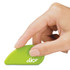 SLICE, INC. 00200 Safety Cutters, Fixed, Non Replaceable Micro Safety Blade, 0.1" Ceramic Blade, 2.4" Plastic Handle, Green