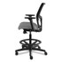 HON COMPANY I2S1AMLC22T Ignition 2.0 Ilira-Stretch Mesh Back Task Stool, Supports Up to 300 lb, 23" to 32" Seat Height, Frost Seat, Black Back/Base
