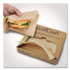 BAGCRAFT 300899 EcoCraft Grease-Resistant Paper Wraps and Liners, 14 x 14, Natural, 1,000/Box, 4 Boxes/Carton