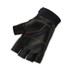 TENACIOUS HOLDINGS, INC. ergodyne® 17786 ProFlex 901 Half-Finger Leather Impact Gloves, EN388: 3122X, XX-Large, Black, Pair
