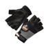 TENACIOUS HOLDINGS, INC. ergodyne® 17786 ProFlex 901 Half-Finger Leather Impact Gloves, EN388: 3122X, XX-Large, Black, Pair