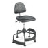 SAFCO PRODUCTS 5120 Task Master Deluxe Industrial Chair, Supports Up to 250 lb, 17" to 35" Seat Height, Black