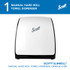 KIMBERLY-CLARK PROFESSIONAL Scott® 47091 Slimroll Manual Towel Dispenser, 12.65 x 13.02 x 7.18, White