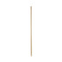 BOARDWALK 125 Tapered End Broom Handle, Lacquered Wood, 1.13" dia x 60", Natural