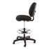 ALERA IN4611 Alera Interval Series Swivel Task Stool, Supports Up to 275 lb, 23.93" to 34.53" Seat Height, Black Fabric