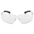 MCR SAFETY BK110AFBX BearKat Safety Glasses, Frost Frame, Clear Lens, 12/Box