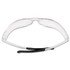MCR SAFETY BK110AFBX BearKat Safety Glasses, Frost Frame, Clear Lens, 12/Box