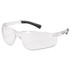 MCR SAFETY BK110AFBX BearKat Safety Glasses, Frost Frame, Clear Lens, 12/Box