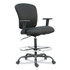 ALERA MT4610 Alera Mota Series Big and Tall Stool, Supports Up to 450 lb, 28.74" to 32.67" Seat Height, Black