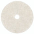 3M/COMMERCIAL TAPE DIV. 20326 Ultra High-Speed Natural Blend Floor Burnishing Pads 3300, 27" Diameter, White, 5/Carton