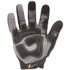 IRONCLAD PERFORMANCE WEAR GUG-03-M General Utility Gloves, EN388: 2132, 9" Long, Medium, Black, Pair