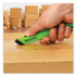 EVERSHARP PEN CO. Westcott® 16475 Safety Ceramic Blade Box Cutter, 0.5" Blade, 5.5" Plastic Handle, Green