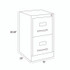 ALERA HVF1529LG Two-Drawer Economy Vertical File, 2 Letter-Size File Drawers, Light Gray, 15" x 25" x 28.38"