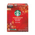 STARBUCKS COFFEE COMPANY 12412029CT Holiday Blend Coffee, K-Cups, 22/Box, 4 Boxes/Carton