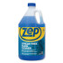 ZEP INC. Commercial® ZU1120128CT Streak-Free Glass Cleaner, Pleasant Scent, 1 gal Bottle, 4/Carton