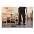 RUBBERMAID COMMERCIAL PROD. 4215-88 BLA Brushless Mechanical Sweeper, 44" Handle, Black/Yellow