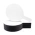 FLIPSIDE PRODUCTS 12032 Dry Erase Paddle, 12" x 7", White Surface, 12/Pack