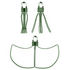 Premier Crown CC250G100 Cobra Cuffs, green, 100/box