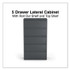 ALERA HLF3667CC Lateral File, 5 Legal/Letter/A4/A5-Size File Drawers, Charcoal, 36" x 18.63" x 67.63"