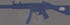 Blue Training Guns By Rings FSMP5SD Heckler + Koch Mp5S