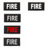 Eleven 10 E10-7001-FIRE-BLK/GLO 2x4 Med ID Patch