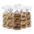 NATIONAL BRAND 348 Just Bagels Assorted Bagels, Assorted Flavors, 6 Bagels Per Pack, Case Of 5 Packs