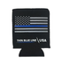 Thin Blue Line KOOZ-TBL Thin Blue Line Can Koozie