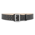 Dutyman 4011-58-9071 2-1/4"" Plain Leather Sam Brown 4 Row Stitch Duty Belt with Solid Brass Nickel Buckle