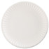 AJM PACKAGING CORP. Corporation PP9GRAWH Paper Plates, 9" dia, White, 100/Pack, 12 Packs/Carton