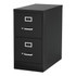 OFFICE DEPOT WorkPro HID17248  25inD Vertical File Cabinet, 2-Drawer, Black
