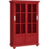 AMERIWOOD INDUSTRIES, INC. Ameriwood Home 9448396PCOM  Aaron Lane 51inH 4-Shelf Bookcase, Red