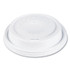 DART SOLO® 16EL Cappuccino Dome Sipper Lids, Fits 12 oz to 24 oz Hot Cups, Plastic, White, 1,000/Carton