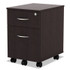 ALERA VABFES Alera Valencia Series Mobile Pedestal, Left or Right, 2-Drawers: Box/File, Legal/Letter, Espresso, 15.88" x 19.13" x 22.88"