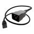 UNIRISE USA, LLC Unirise PWCDC19C2020A08FBLK  Power cable - IEC 60320 C20 to IEC 60320 C19 - AC 250 V - 8 ft - black