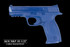 Blue Training Guns By Rings FSSWMP40LBW S&W M&P 40 4.25 (LG. BACKSTRAP)
