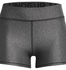 Under Armour 1360925019XL Women's HeatGear Mid-Rise Shorty