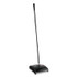 RUBBERMAID COMMERCIAL PROD. 4213-88 BLA Dual Action Sweeper, 44" Steel/Plastic Handle, Black/Yellow