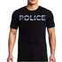 Thin Blue Line MEN-POLICE-BLACK-XXXL Men's T-Shirt - Police Thin Blue Line