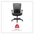 ALERA NV41B14 Alera Envy Series Mesh High-Back Swivel/Tilt Chair, Supports Up to 250 lb, 16.88" to 21.5" Seat Height, Black