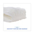 BOARDWALK BW2024 Nonwoven Cut End Edge Mop, Rayon/Polyester, #24, White, 12/Carton