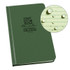 Rite in the Rain 970F Fabrikoid Universal Bound Book - 4.75 x 7.5 - Green