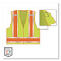 TENACIOUS HOLDINGS, INC. ergodyne® 23397 GloWear 8245PSV Class 2 Public Safety Vest, Polyester, 2X-Large/3X-Large, Lime