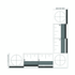 Lightning Powder 1005955 Inch L-Shaped Scale