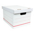 Great choice for storage and organization  Each file box includes a lift-off lid to protect your items.  These corrugate/cardboard storage boxes include handles for gripping.  Great choice for storage and organization.  15inL x 12inW x 10inH.  Contains Recycled Content - See Specs for Details.